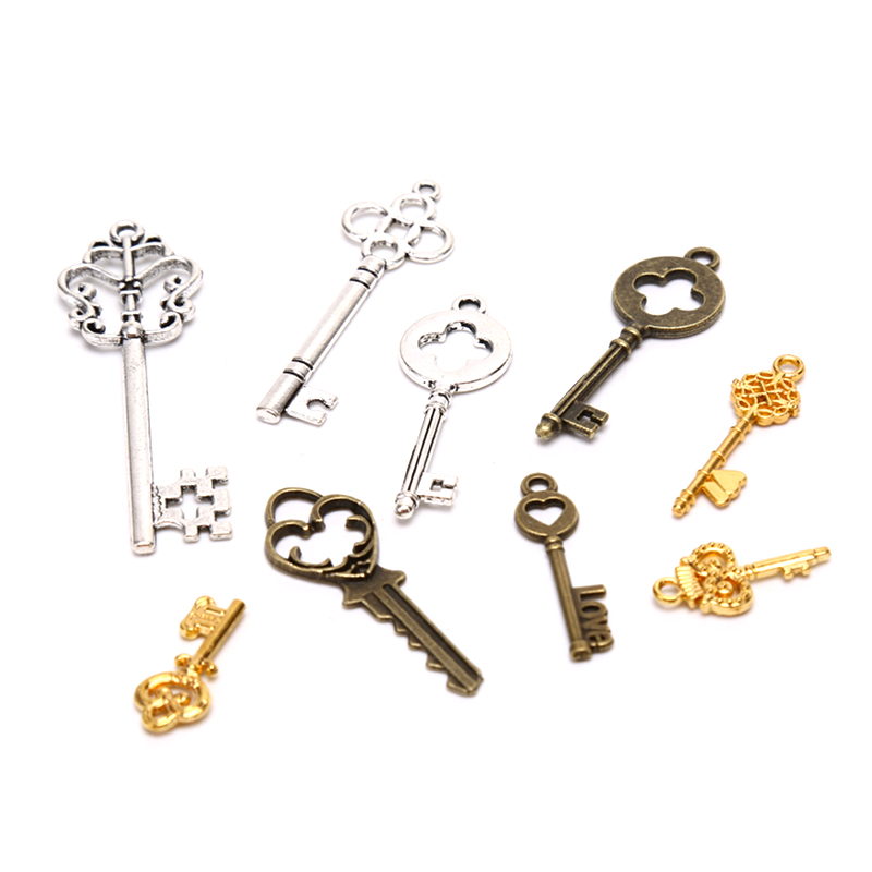 [LA]13Pcs Vintage Metal Mix St - Jewelry Making In La recension och pris