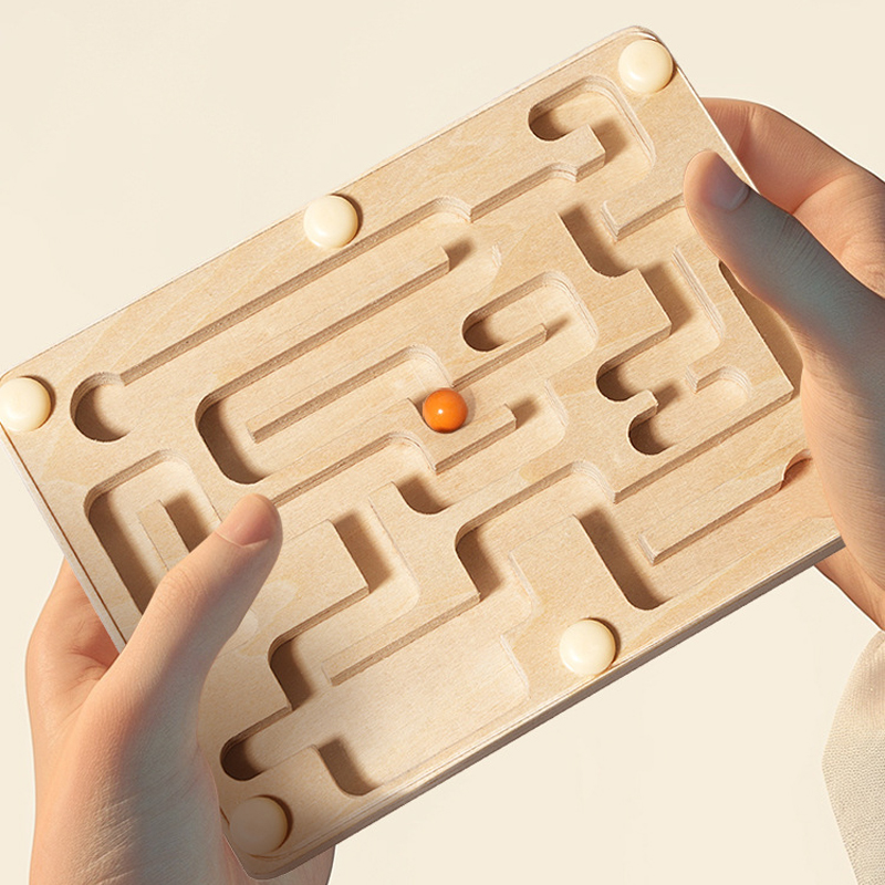 Small Wooden Balance Bead Maze - Jewelry Making Board recension och pris