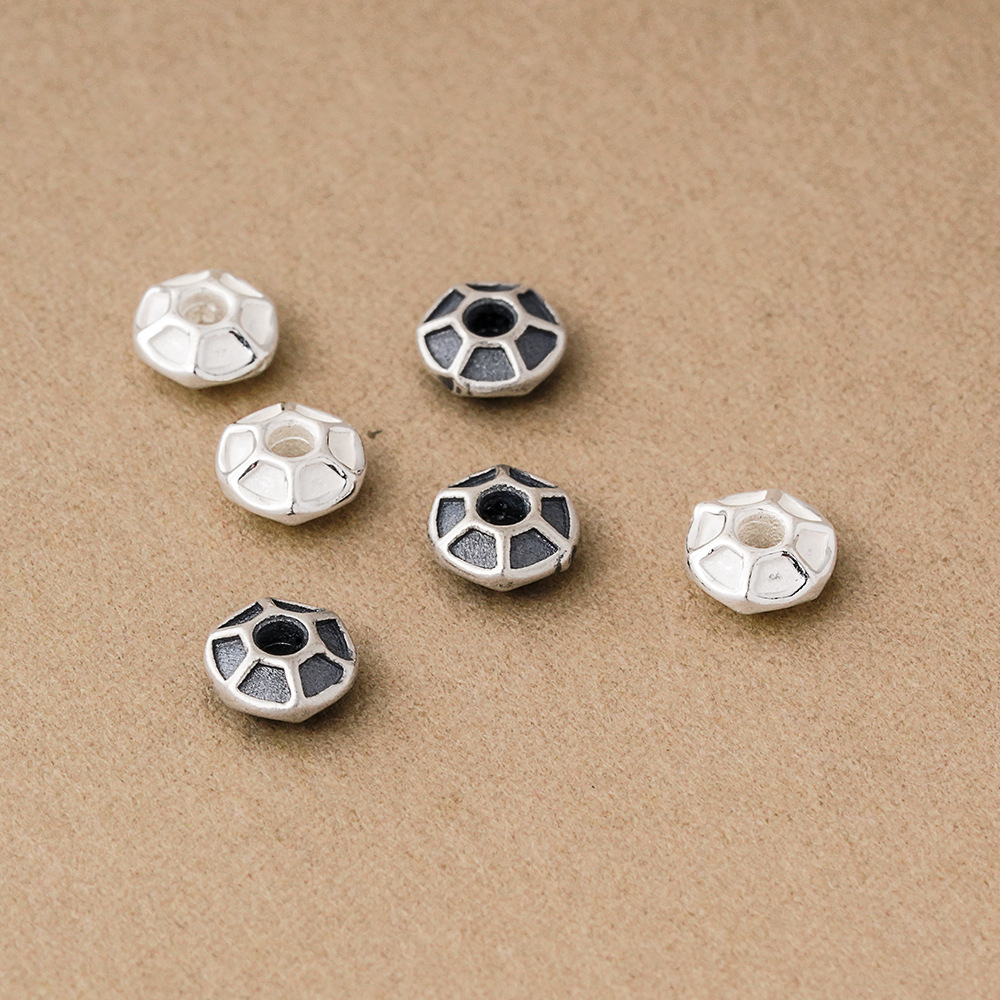 925 Silver Beads Hexagon Groov - Jewelry Making In La recension och pris