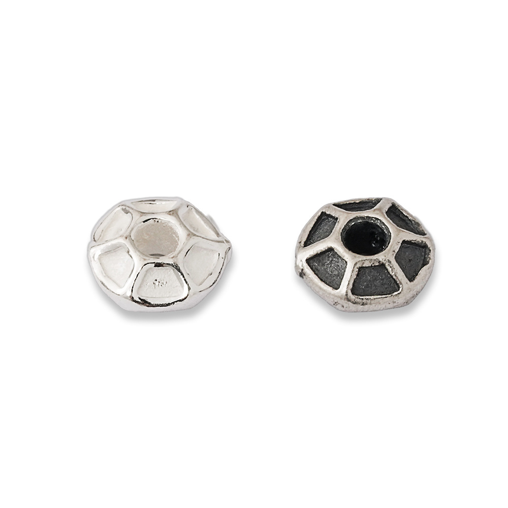 925 Silver Beads Hexagon Groov - Jewelry Making In La recension och pris