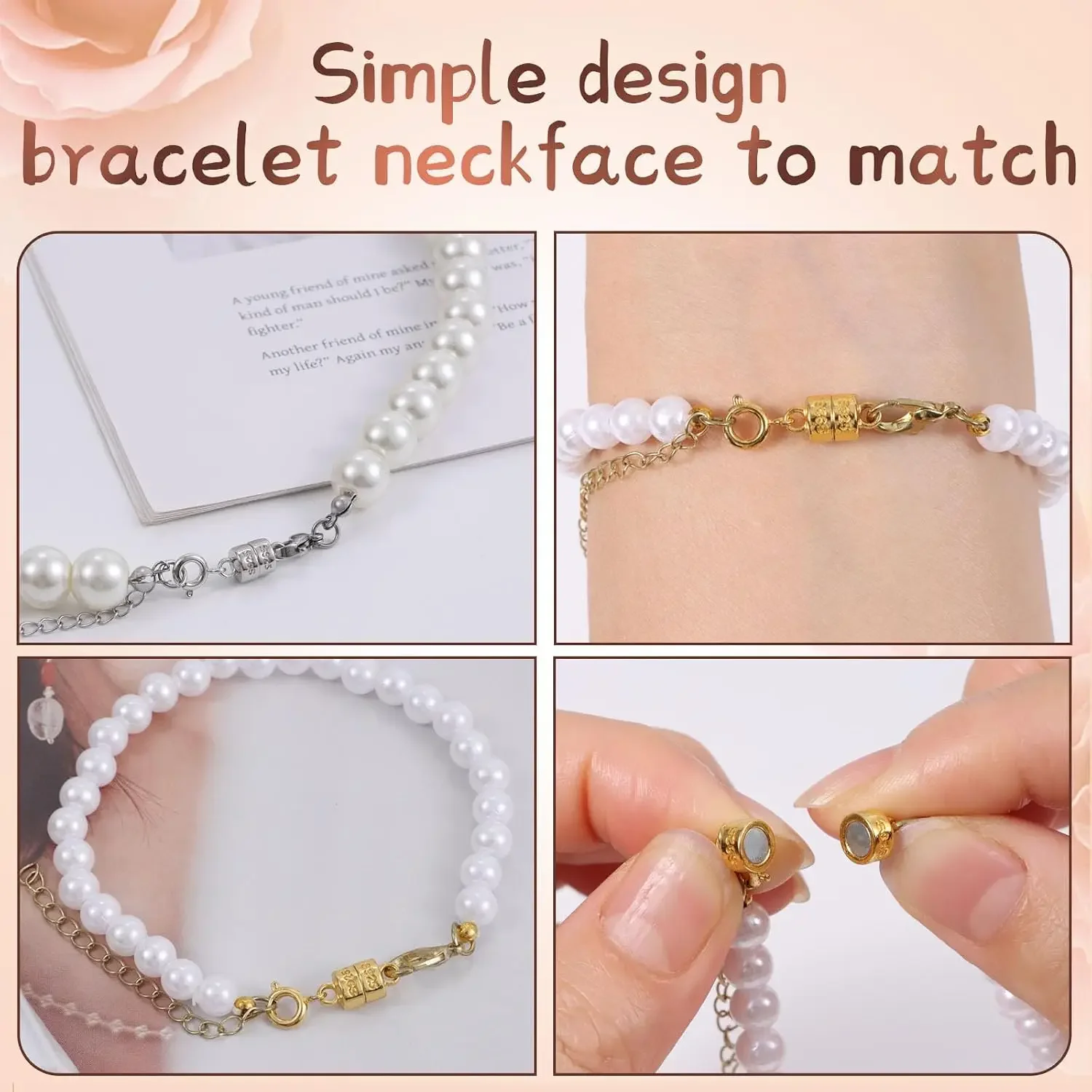 925 Silver Magnetic Necklace C - Lobster Clasp Silver recension och pris