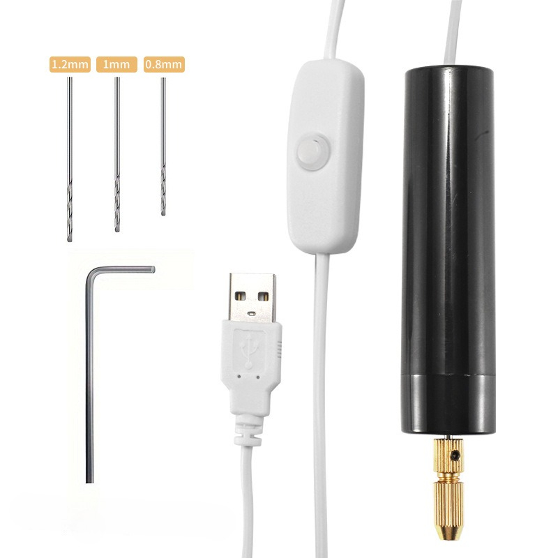 Mini USB Powered Electric Dril - Jewelry Making Dc recension och pris