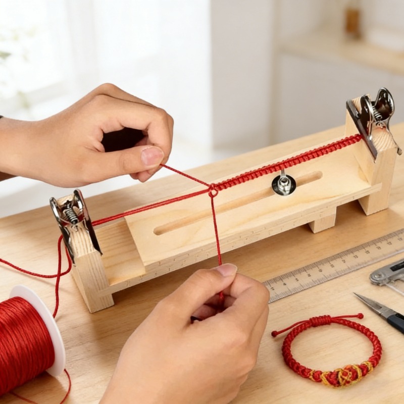 Solid Wood Bracelet Weaving Fi - Jewelry Making Machines recension och pris