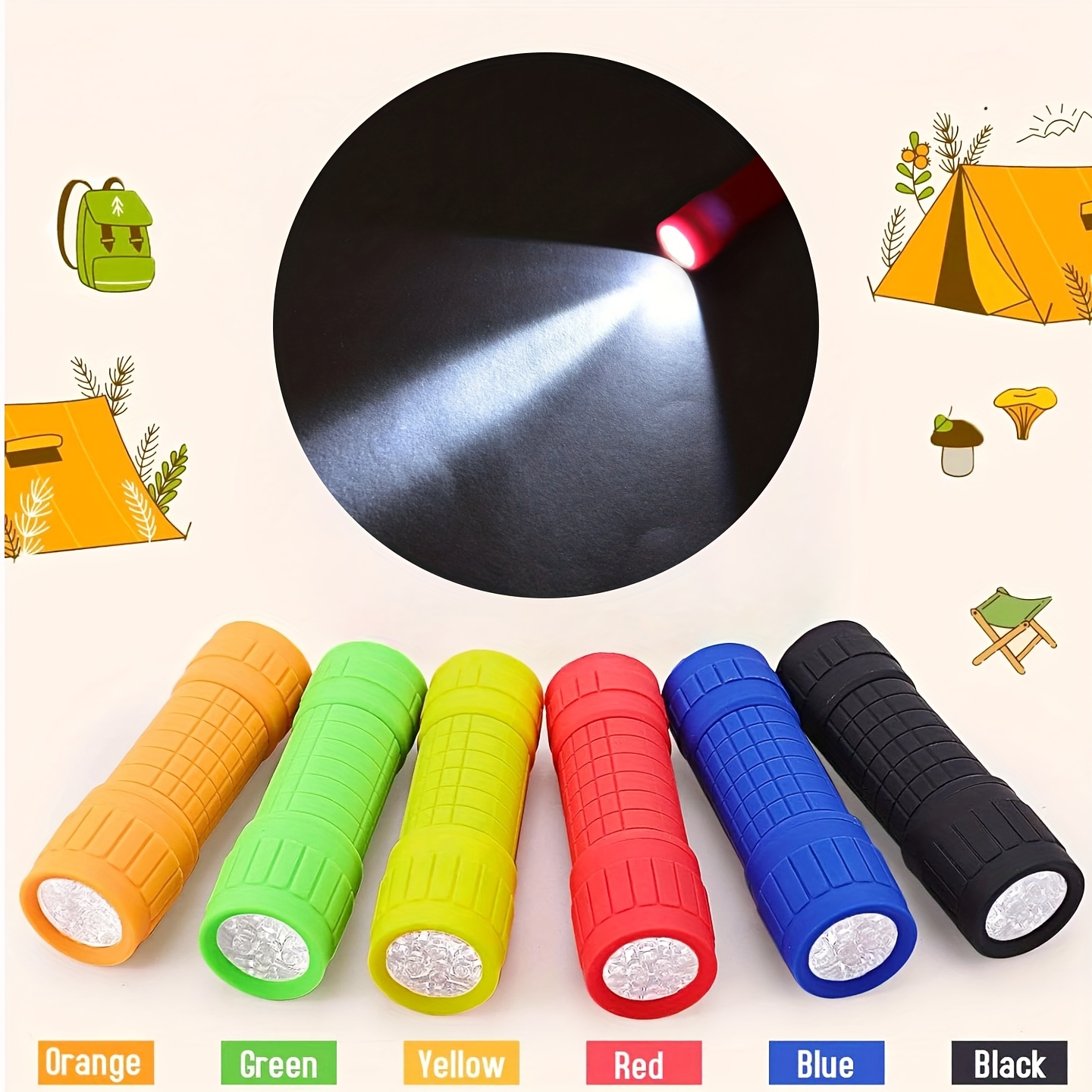 Mini Portable Flashlight Nine  - Jewelry Making Torch recension och pris