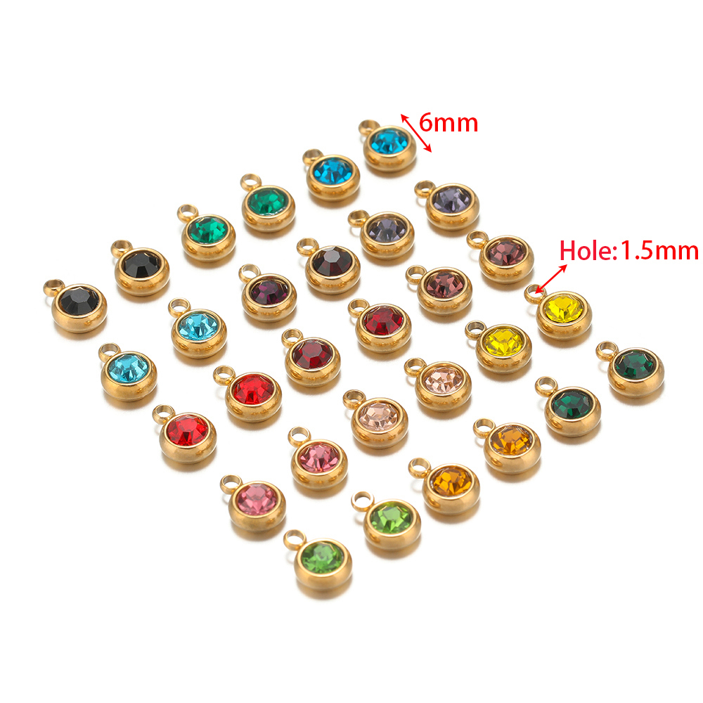 20pcs Zircon Beads Pendants St - Jewelry Making Gemstones recension och pris