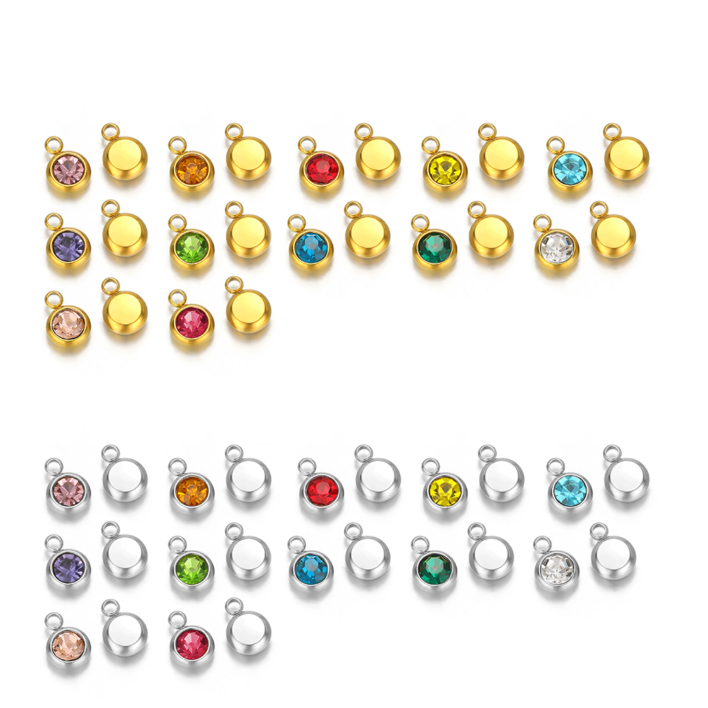 20pcs Zircon Beads Pendants St - Jewelry Making Gemstones recension och pris